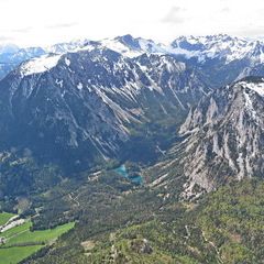 Flugwegposition um 11:26:23: Aufgenommen in der Nähe von Hafning bei Trofaiach, Österreich in 2045 Meter